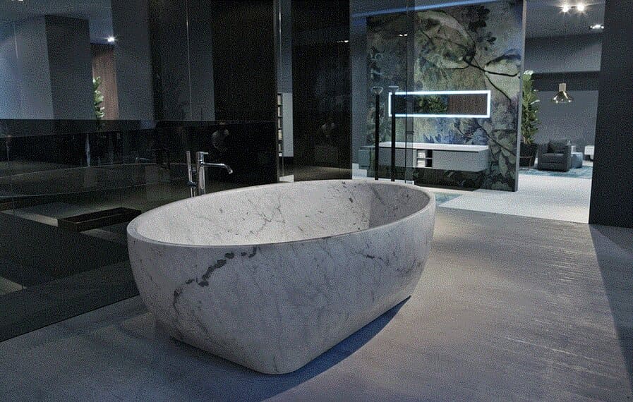 Мраморные ванны